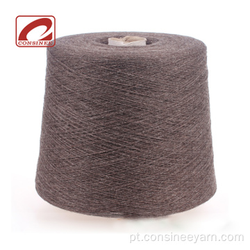 Consinee precioso luxo cashmere sable mistura fio